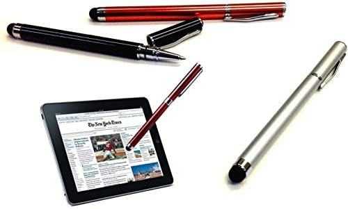 Tek Styz Pro Stylus + Pen תואם ל- Samsung Galaxy Tab A8 10.5 עם מגע רגישות גבוהה בהתאמה אישית ודיו שחור! [3 חבילות